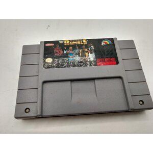 WWF Royal Rumble Super Nintendo SNES Game Cartridge Vintage 1993 Gray Plastic Co